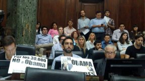 Del Corro: “El PRO saluda la visita de Obama y les da la espalda a los trabajadores”