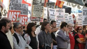 Marcha a dos años del asesinato de Mariano Ferreyra