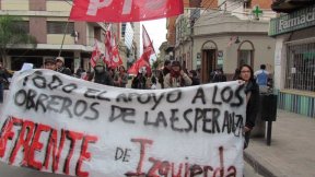 1ro DE MAYO CON EL FRENTE DE IZQUIERDA EN JUJUY