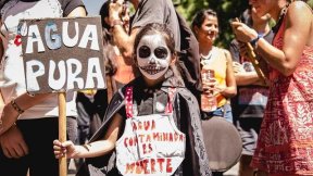El FIT y organizaciones sociales se movilizan contra la megaminería y la represión