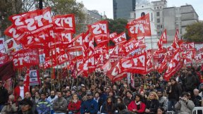 A Plaza de Mayo con el Frente de Izquierda