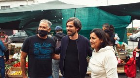 Del Caño recorrió La Matanza: "Vemos un crecimiento del apoyo a la izquierda en los barrios populares"