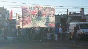 Histórico paro y movilización en Alicorp en defensa de Franco Villalba