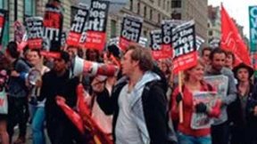 Masivas marchas contra los recortes en Londres, Belfast y Glasgow