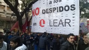 Lear | Marcha del Obelisco al Ministerio de Trabajo y acto de los trabajadores