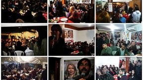 La Matanza: Gran recibimiento a Nicolás del Caño y Christian Castillo