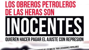 Acto unitario: Frente a la represión, solidaridad de los trabajadores 