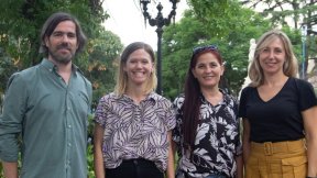 Myriam Bregman y Nicolás del Caño en La Plata por asunción en la legislatura provincial de Laura Cano