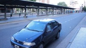 El paro fue contundente en Rosario y la región