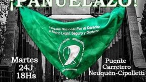 Puentazo Federal por el Aborto Legal en Neuquén