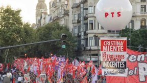 ((Fotos)) 24/3: Imágenes de la marcha a Plaza de Mayo