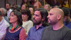 Acto del Frente de Izquierda Unidad en el Parque España