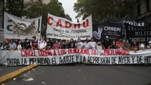 24M: la izquierda movilizó a Plaza de Mayo junto a organismos independientes 