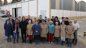 Del Caño estuvo en Mendoza y respaldó a los obreros de La Terre